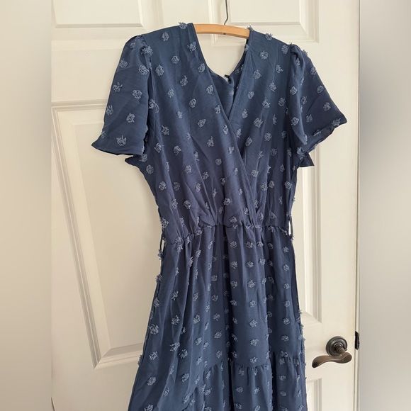 MASCOMODA Boho Swiss Dot Maxi Dress - Picture 5 of 9